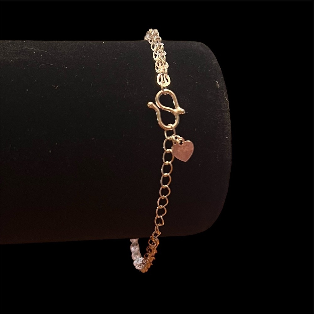 Dainty 925 Silver Chain Bracelet